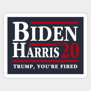 Joe Biden Kamala Harris 2020 Trump You're Fired Magnet